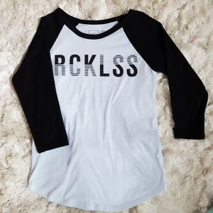 Young & Reckless baseball Tshirt